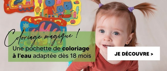 Coloriage magique pour bébé de la marque Djeco